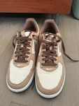 Nike Air Force 1 Low Shoes Mens Size 8.5 Acorn Athletic Sneakers W/box. Fixed Price $60.00.