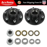 Sets Of 6-LUG 5.5" Trailer Wheel Kits Fit For 6,000 LBS#42 Hubs. Fixed Price $78.03.