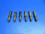Continental TSIO-520-E Fuel Injector Nozzles P/n 657070 Set Of (0924-715). Fixed Price $488.50.