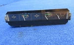 Stewart Warner Cluster Gauge: Oil Pressure, Temp., Alt. Amps. (0622-623). Fixed Price $298.00.