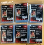 600 Ultra Pro Soft Penny Sleeves Standard Free Priority Shipping!. Fixed Price $9.95.
