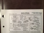 Delco-remy Cranking Motor 1108234 & Up Parts List Instructions. Fixed Price $33.53.