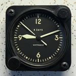 Wittnauer 7 Jewel Cal 63 A-11 Aircraft Clock Original Dial Internal Light. Fixed Price $329.95.