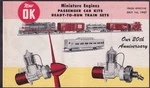 Herkimer Tool & Model Works Ok Ho Trains Plane Engines Catalog 1957. Fixed Price $12.56.
