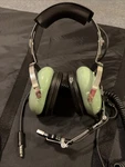 D/c David Clark Pro Aviation Headset H10-76 W/accs,. Fixed Price $149.99.