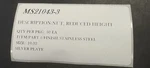 MS21043-3 Nut Reduced Height Stainless Silver Plate Size 10-32 50EACH / Per Pack. Fixed Price $75.00.