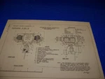 Continental A-65-8 Aircraft Engine ..2-VIEWS/DETAILS/LEGEND..RARE! (863LL). Fixed Price $8.99.