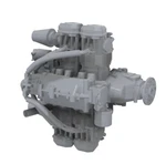Engine Rotax 912 Uls Scale Model (5" Width). Fixed Price $21.99.