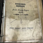 Jacobs Aircraft Engines Overhaul Manual L4MB L6MB R755 Original 1942. Fixed Price $45.00.