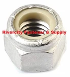 (100) X Aluminum Nylon Insert Lock Stop Nyloc Nuts 3/8-16. Fixed Price $40.99.