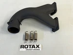 377 447 Rotax Engine Exhaust Manifold Ypipe 90 Degree Springs Header Ul Aircraft. Fixed Price $95.00.