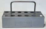 Champion Aviation 12 Hole Spark Plug Holder CT-446 Silver Metal Carrier Usa. Fixed Price $44.99.