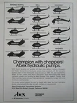 11/1976 Pub Abex Hydraulic Pump Boeing Vertol Sikorsky Bell Helicopter Ad. Fixed Price $11.67.