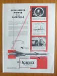 10/1953 Pub Fairchild J-44 Jet Power Guided Missile Original Ad. Fixed Price $11.62.