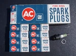 Nos Ac 45 Fire Ring Spark Plugs Chevy Ii Camaro Chevelle Corvette Nova Sbc. Fixed Price $79.99.