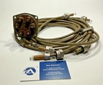 P/n: M-2123 Lh Slick Magneto Ignition Harness 5/8" Spark Plug Couplers (used). Fixed Price $160.00.