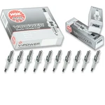 10 Pc Ngk 7548 BR9EYA V-power Spark Plugs For RN2C E3.31 818 09482-00564 Mk. Fixed Price $47.30.