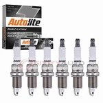 6 Pc Autolite Double Platinum Spark Plugs For 1998-2004 Chrysler Concorde Dp. Fixed Price $46.37.