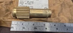 Triumph Gear Systems Shaft Spine Coupling 42357-38 3010-01-224-8815. Fixed Price $1750.00.