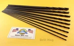12" Aircraft Extension Drill Bit Set Long M7 Lifetime Warranty 9 Pc Hog. Fixed Price $92.15.