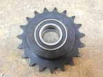 Idler Sprocket 60 Pitch 19 Tooth 30 Mm Bore Ball Bearings. Fixed Price $28.95.