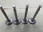 Set Of Four Lycoming Exhaust Valves. P/n 71381 Appear New.. Fixed Price $195.00.