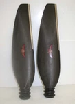 Sensenich Blade Composite Propeller Carbon Fiber L72H. Fixed Price $500.00.