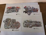 Garrett Photo Prints Gtcp 660-4 Tpe 331-14 ATF3 85 Engines Lot Of. Fixed Price $34.47.