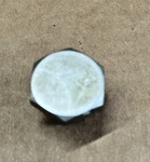 Nos Continental A65, 75, 85, 95, O200 Brass Oil Sump Plug, Pn 532432. Fixed Price $22.00.