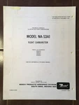 Bendix Carburetor NA-S3A1 Used Continental Engines Illustrated Parts Manual. Fixed Price $105.63.