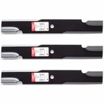 3PK Lawn Mower Blades Set Fits Wright 52" Stander 91-622 71440001. Fixed Price $35.03.
