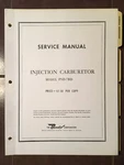 Bendix Injection Carburetor PSD-7BD Service Manual. Fixed Price $105.61.