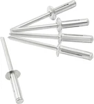 60 Pcs 3/16" 3/4" Tri-fold Exploding Pop Rivets, Aluminum Large Head Blind. Fixed Price $10.32.