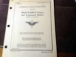 1941 Pratt & Whitney Hornet R-1690-B/C/9/13/21 Engines Service Manual. Fixed Price $130.02.
