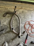 Piper PA-22 Crossover Exhaust Pipes. Fixed Price $350.00.