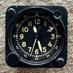 Waltham Precision A-13A-1 400201 Aircraft Clock With Hour Timer Fluorescent. Fixed Price $499.95.