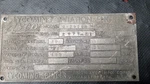 Avco Lycoming Model 0-290-D Airplane/aircraft Engine/motor Data Tag Only. Fixed Price $374.95.