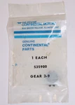 Continental Beveled Tach Drive Gear, Pn 535900 - New, The Package!. Fixed Price $76.00.