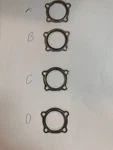 Exhaust Gasket - Cessna SA628260. Fixed Price $6.29.