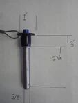 Avk Push Pin BLC6BA20SL8A6 With 8" Lanyard. Fixed Price $8.99.