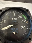 C668016-0102 Instruments Dual Tachometer Indicator With Connector. Fixed Price $350.00.
