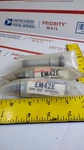 3 Piece EM42E Aircraft Spark Plugs Gap .16 Nominal Nos Lycoming Continental Usa. Fixed Price $44.10.