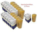 12 X 1R0750 Fuel Filter Fits Freightliner Kenworth & Much More W/cat Engines. Fixed Price $120.00.