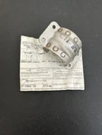 Cessna Aircraft Exhaust Clamp Half, P/n 1250860-29 (new Surplus) (okc). Fixed Price $57.00.
