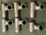 Tcm Continental IO-520D Intake Tubes P/n 629138 And 629325 (full Set Of 6)CESSNA. Fixed Price $425.00.