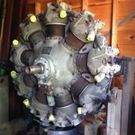 Guiberson Radial Diesel T-1020 Tank Aircraft Landing Engine Generator. Fixed Price $23000.00.