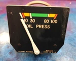 Piper P/n 826566, 444698, Oil Pressure Cluster Gauge Indicator. Fixed Price $139.92.