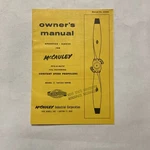 Mccauley - Model 2AF36C Series Constant Speed Propellers Owner's Manual. Fixed Price $11.50.