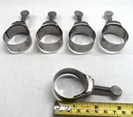 Lot Of 5 Wittek Tower Hose Clamps AN737 46. Fixed Price $12.95.