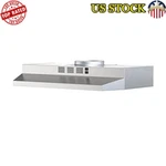 30" Stainless Steel Range Hood 2-SPEED Exhaust Fan Aluminum Filter Kitchen Vent. Fixed Price $90.05.